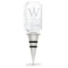 Epic Products "W" Is For Wine Etched Acrylic Bottle Stopper