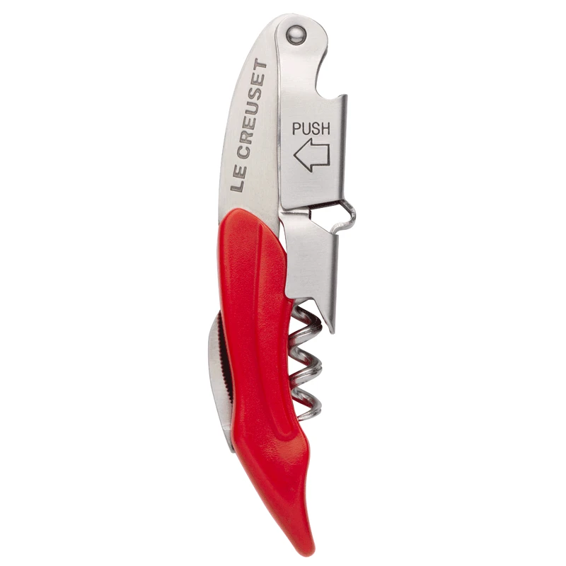 Le Creuset Waiter's Friend Corkscrew - Cerise 1 Le Creuset Waiter's Friend Corkscrew - Cerise
