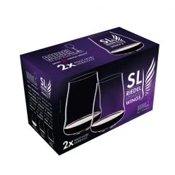 Riedel Winewings Pinot Noir / Nebbiolo Stemless Wine Glasses - Set Of 2 Riedel Winewings Glasses