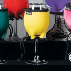 The Wine Woozie - Sunny Yellow Wine Glass Accessories