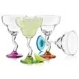 Libbey Z-Color Margarita 12oz Glassware (Set Of 4)