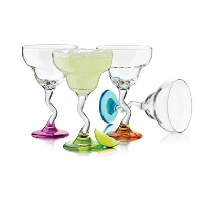 Libbey Z-Color Margarita 12oz Glassware (Set Of 4) 1 Libbey Z-Color Margarita 12oz Glassware (Set Of 4)